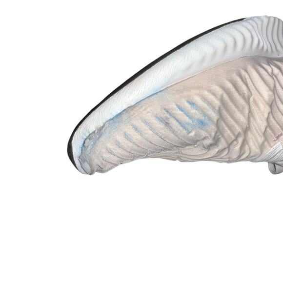 Adidas Alphabounce Instinct men size 10.5 Beige White lace up athletic sneaker - Picture 12 of 13